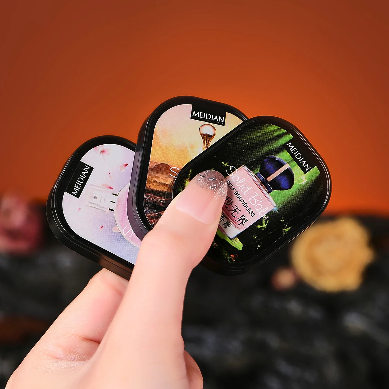 Solid Fragrance Cream Long-lasting Suitable Applying Dates Portable Qme