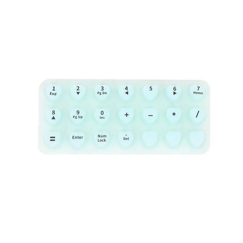 Ultra-thin Silicone Keycap Sticker Long Nails Dustproof Waterproof Qme A13