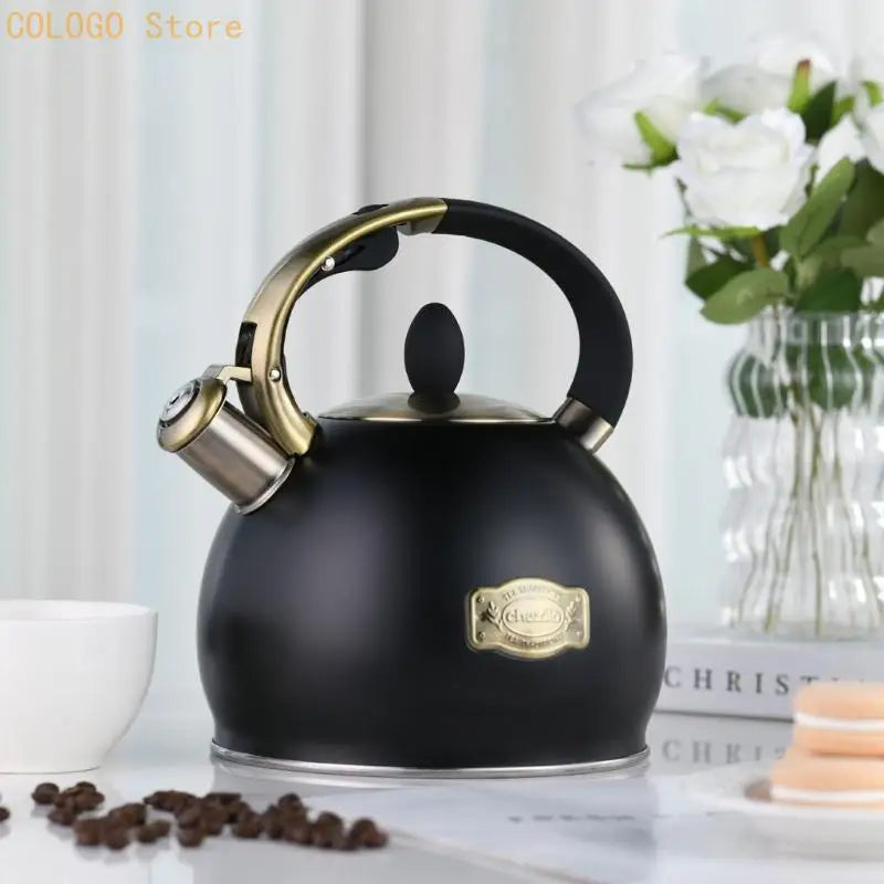 Rustproof Stainless Steel Tea Kettle Quick Heat Technology Large Qme