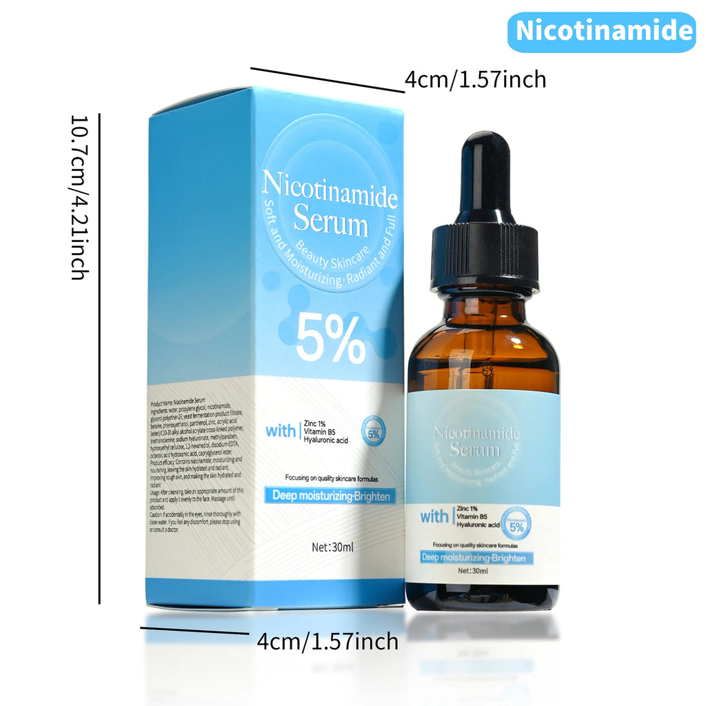 Nicotinamide Essence Vitamin B5 Nourishing Moisturizing Brightens Qme