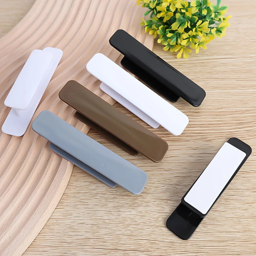 Two self-adhesive door handles, no need for punching, multifunctional handle, adhesive cabinet handle Qme