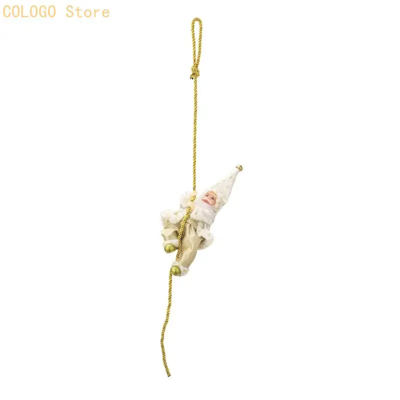 Santa Clause Resin Hanging Ornament Christmas Tree Decorations Door Qme Gold China Mainland