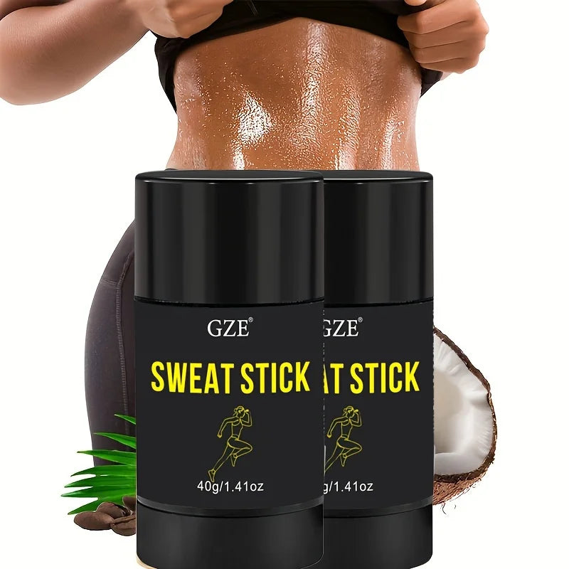 GZE Sweat Workout Enhancer Gel Stick - Makes You Sweat Harder and Faster, Body Massage Hot Cream Workout Muscle & Fitness Qme