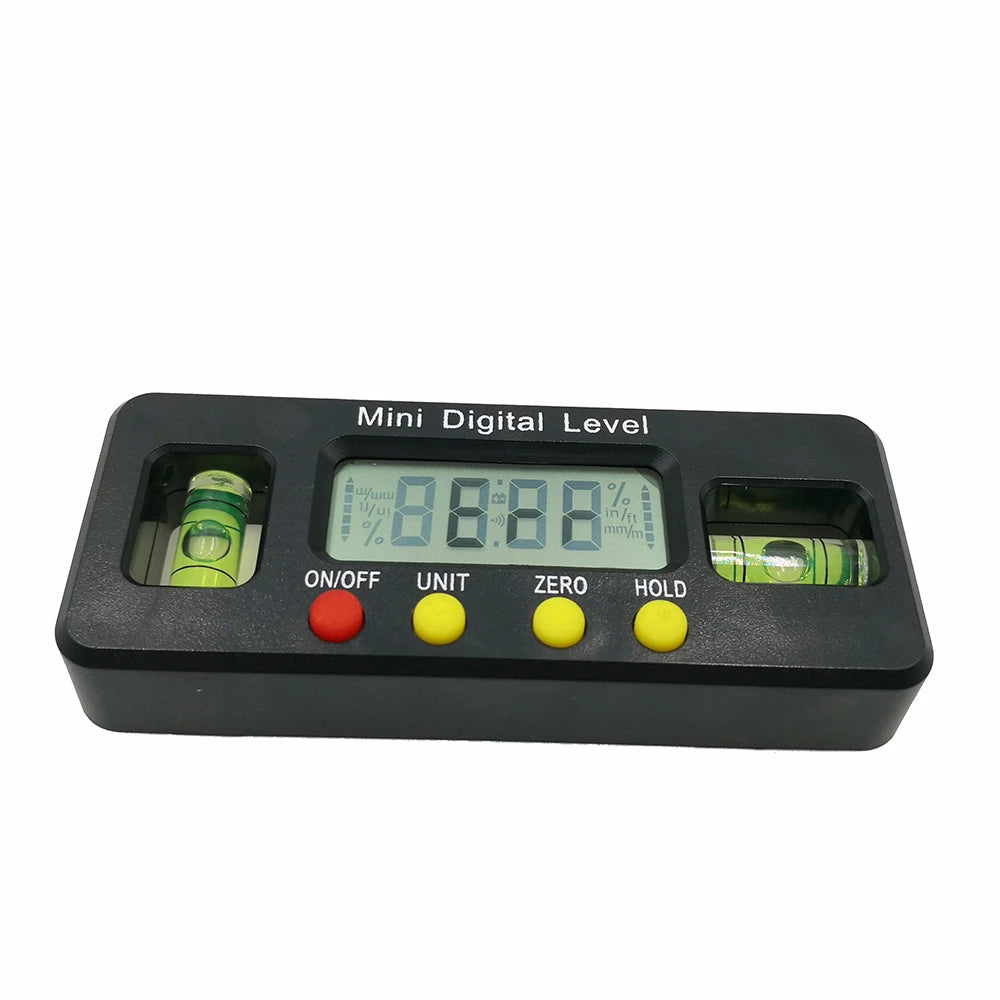 360 Deg Mini Digital Protractor Angle Finder Inclinometer Electronic Qme
