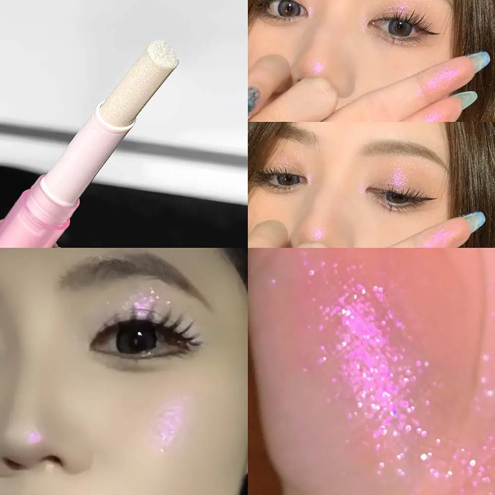 LUCKGO Jelly Eyeshadow Stick Eye Shadow Pen Waterproof Sweatproof Not Qme NO.LG15-05