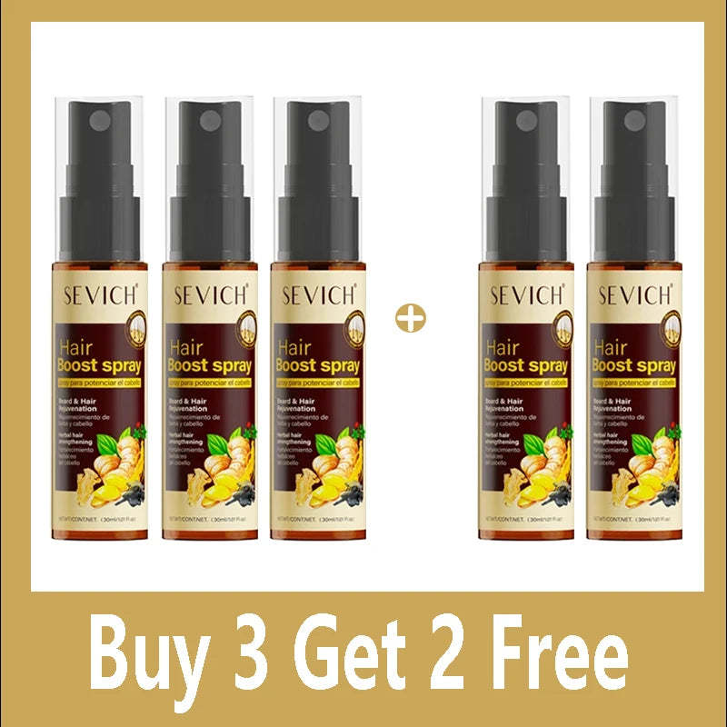 Fast Hair Growth Serum oil Hair Growth Oil Deep Moisturization Anti-Hair Loss Spray Repair Root Damage Thicken Essence Qme Buy 3 Get 2 Free