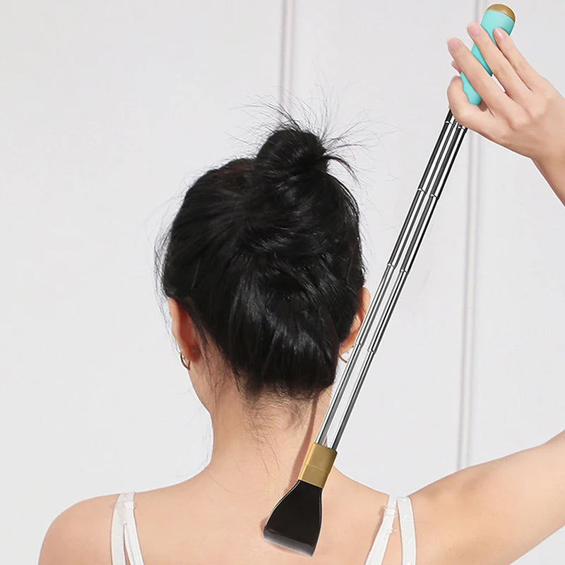 Stainless Steel Retractable Scratcher Portable Telescopic Back Qme