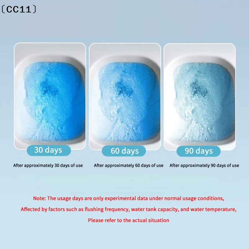 Toilet Cleaner Clean 10 Years Automatic Long Lasting Bottle Refreshes Qme