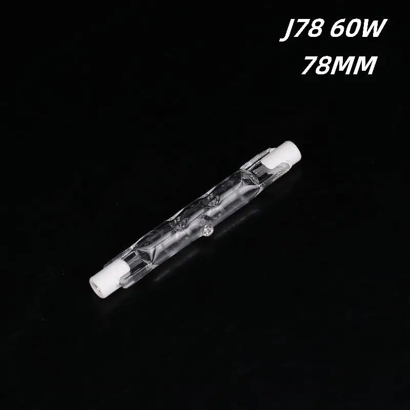 1-Pack J R7S Halogen Bulb 360 Beam Angle Perfect Ceiling Cabinet Desk Qme J78 60W