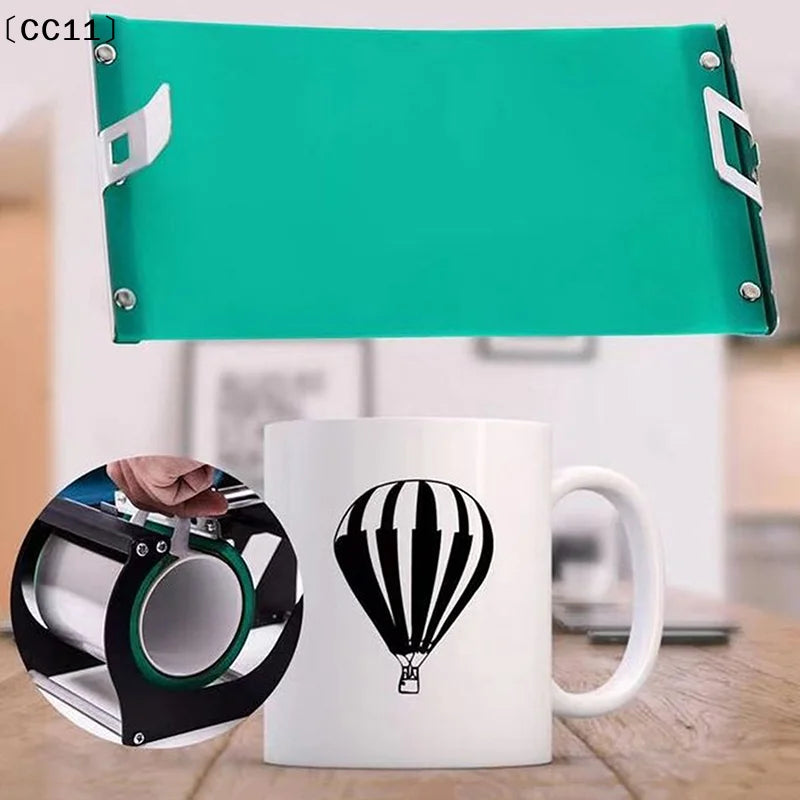 CC11Mug Heat Transfer Fixture Sublimation Silicone Mug Wrap Qme