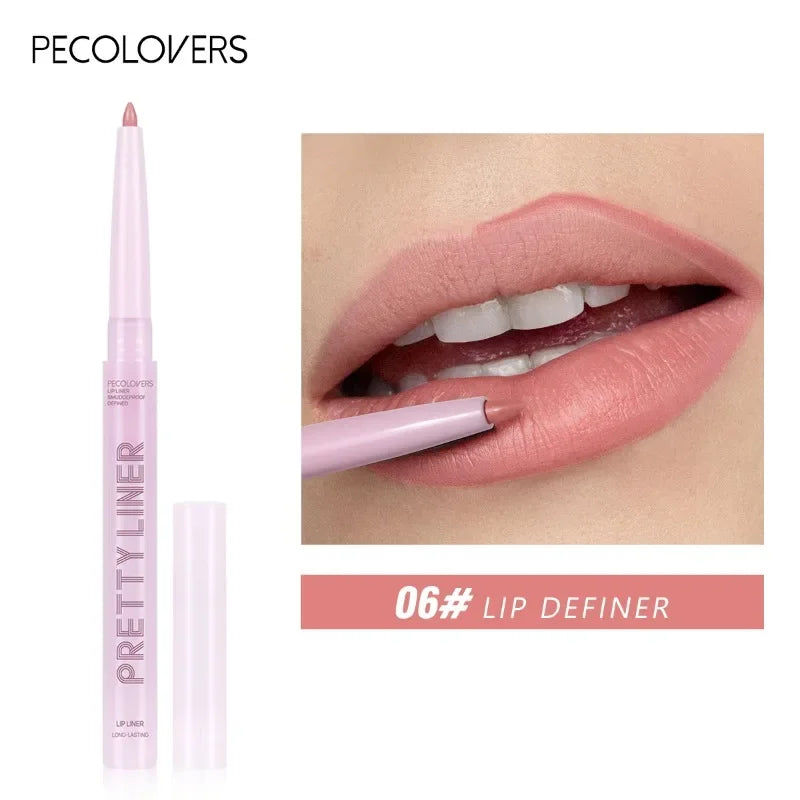 Purple Lip Line Pen Waterproof Pollution Proof Durable Will Not Drop Qme 06