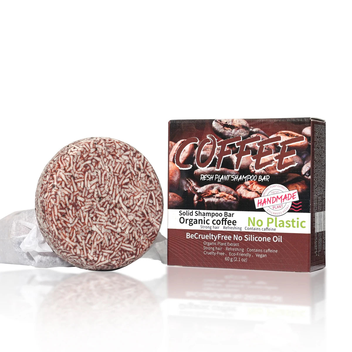 Coffee Flavored Shampoo Nourishing Hair Essential Oil Soap Handmade Qme