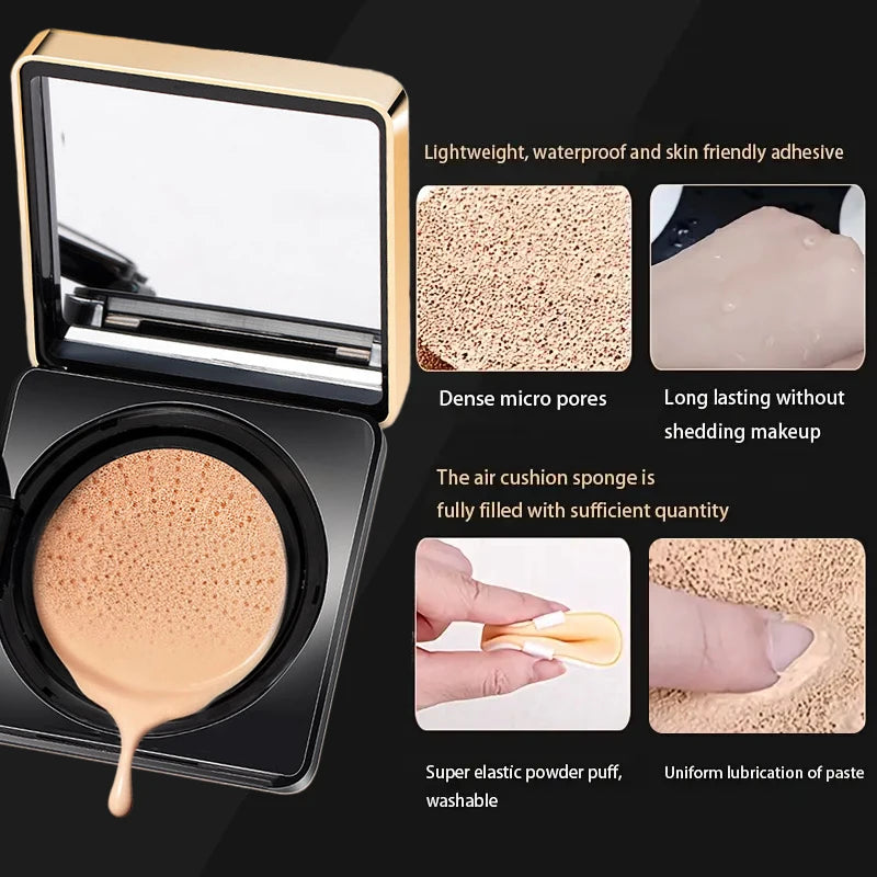 Flawless Air Cushion CC Cream Long-lasting Moisturizing Primer Matte Qme