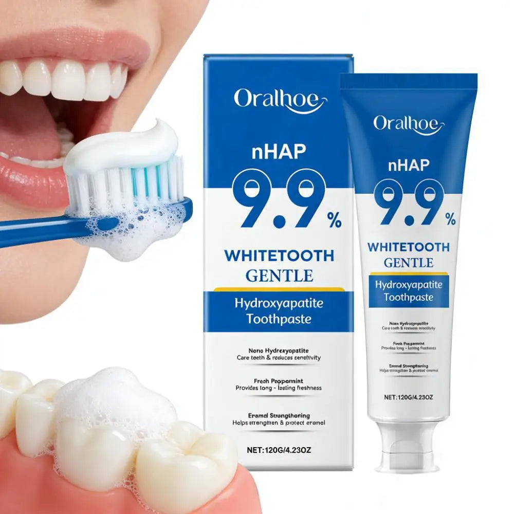 Niacinamide Teeth Whitening Toothpaste Against Caries Clean Oral Remove Stain Tartar Plaque Bright White Tooth Repair Toothpaste Qme