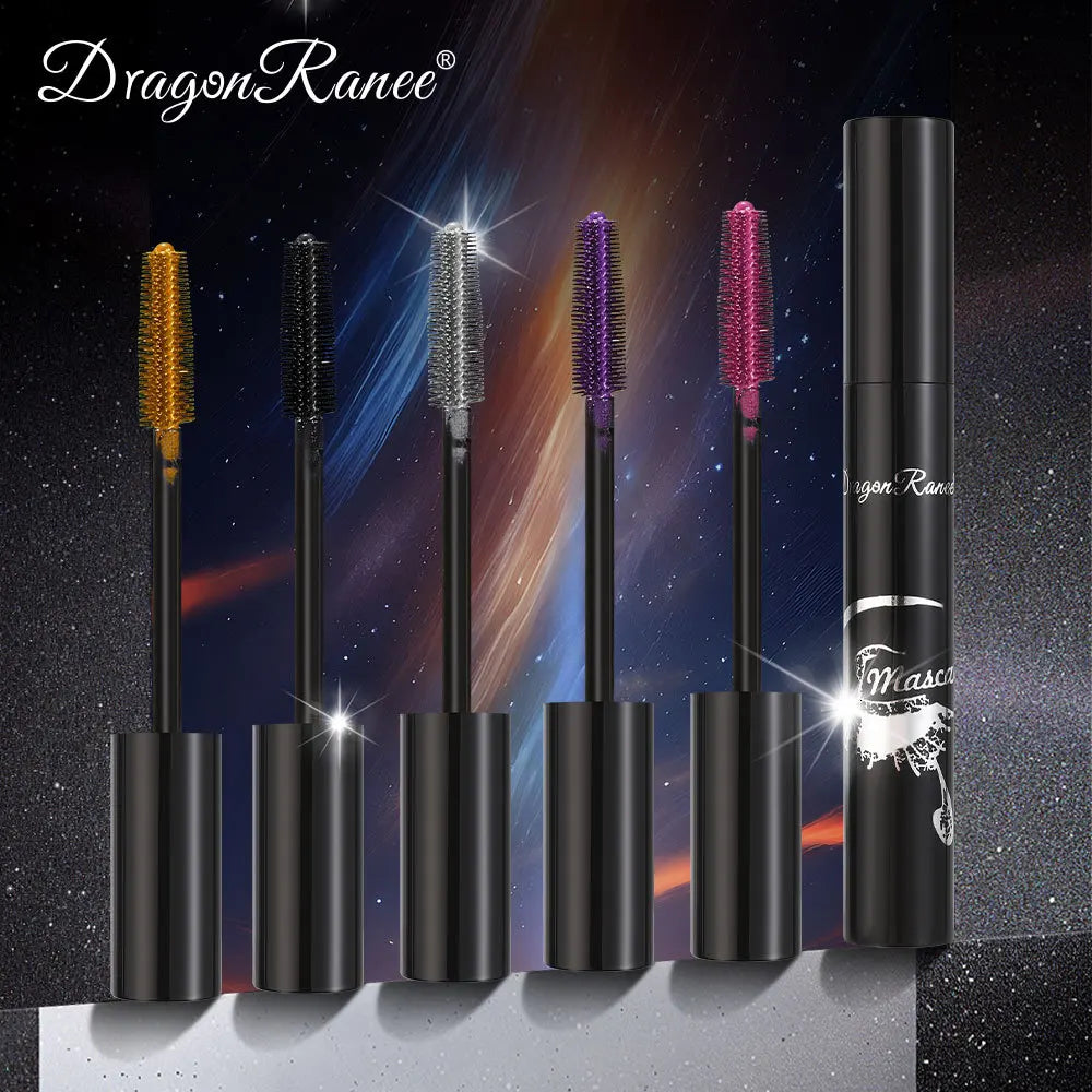 Colorful Volume Mascara Lasting Styling Waterproof Quick Dry Blue Purple Curling Lengthen Long Eyelash Silk Extension Cream Qme