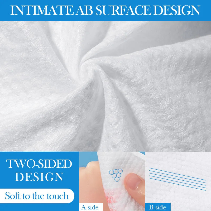 30-pack Skin-friendly Facial Mask Wipes Suitable Daily Cleaning Qme