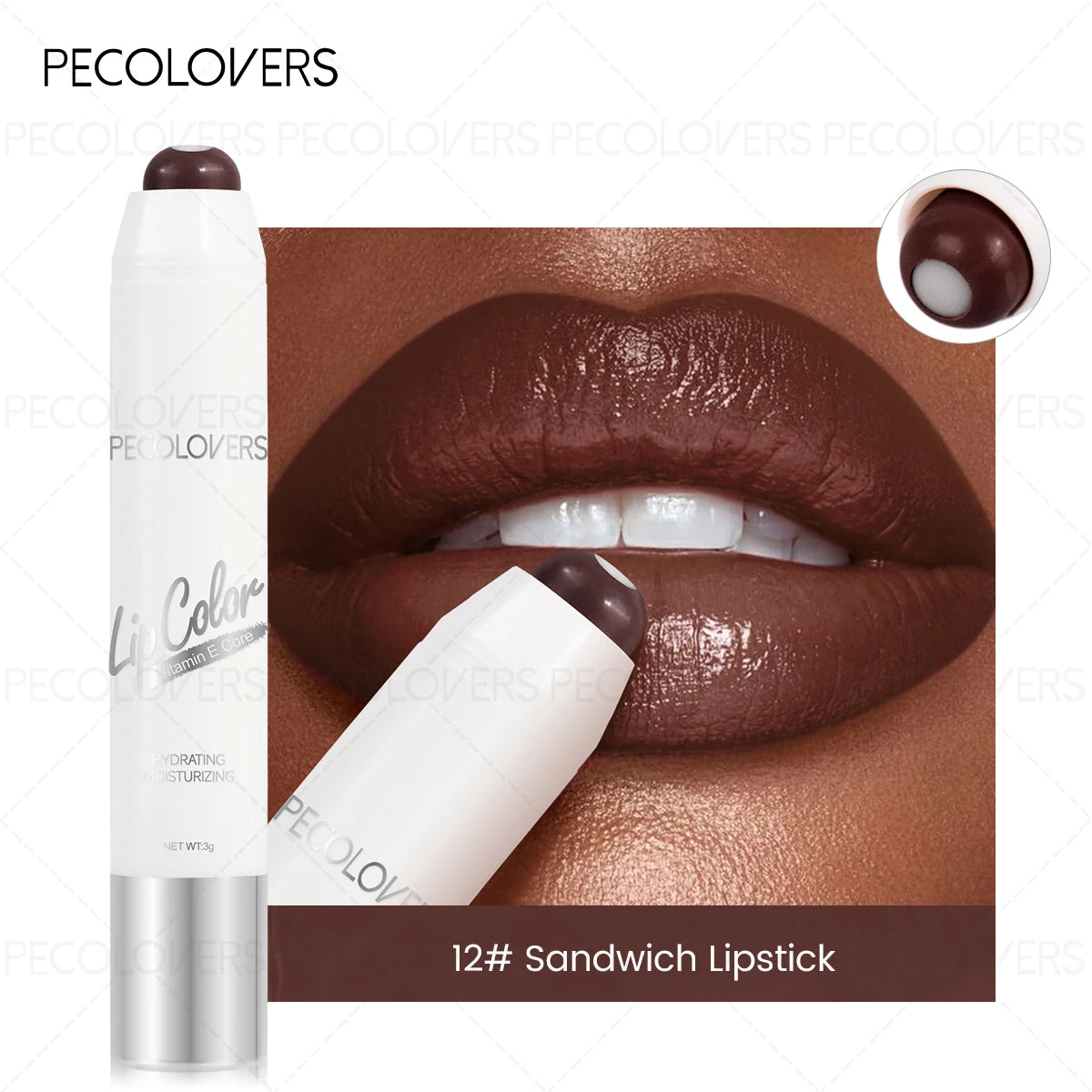 Pinch Mouth Red Pen Moisturizing Lipstick Multi Selection Suitable Qme 12