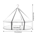 Sweater Drying Rack Flat Foldable Clothes Drying Rack Mesh Large Dry Hanger Apartment Must Haves for Clothing Socks Underwear Qme 2 Tier