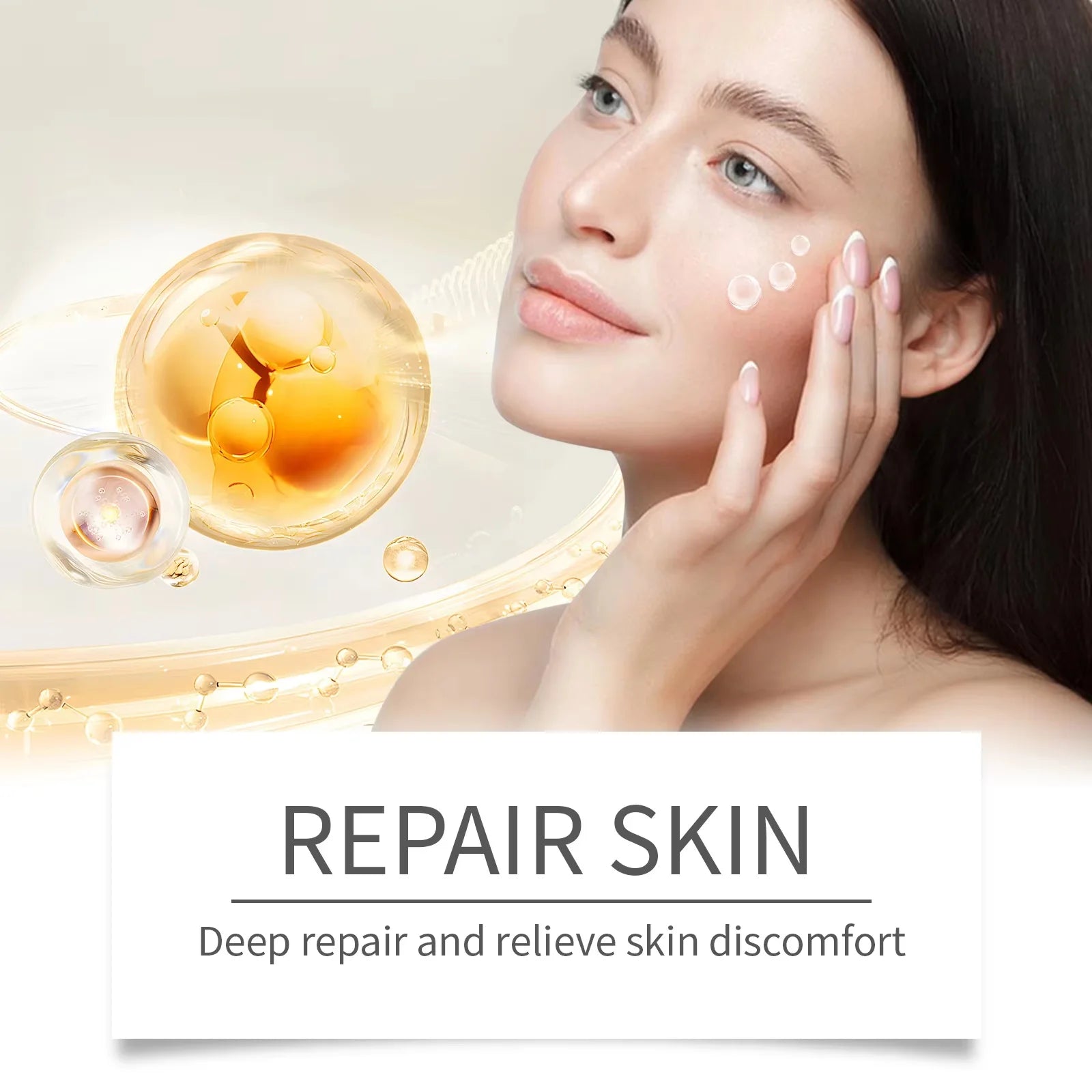 Laikou Niacinamide Whitening Cream Oil Control Oil Control Anti-wrinkle Moisturizing Facial Cream Korean Skin Care Cosmetics 30g Qme