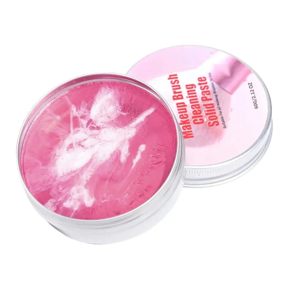 Makeup Brush Cleaner Soap Silicone Mat Deeply Cleans Waterproof Qme D-60g