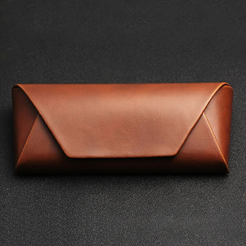 Luxury Myopia Leather Glasses Case Sunglasses Women Eyeglasses Sun Qme