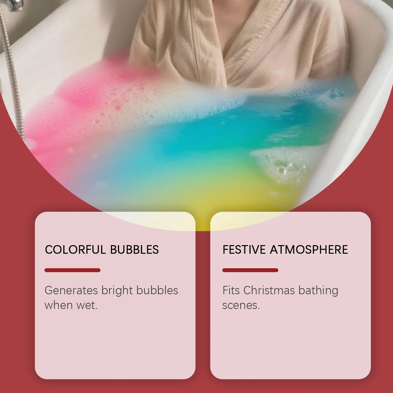 6/12/18pcs Bath Bombs for Kids With Surprise Bubble Bath Ball Anti Fatigue Relaxing Body Care Spa New Year Christmas Gift Set Qme