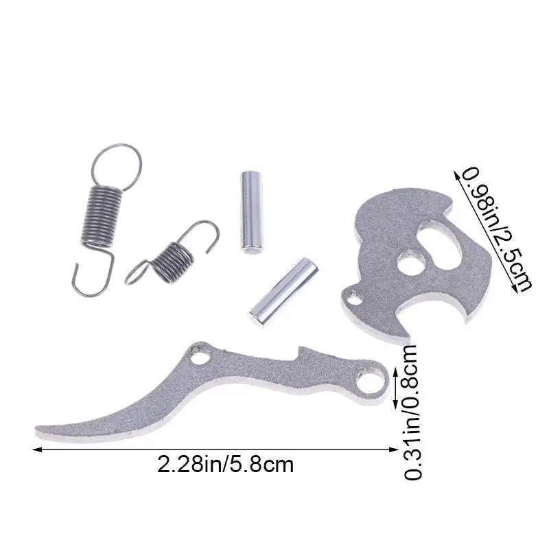 Stable DIY Release Device Slingshot Handheld Fittings Aluminum Alloy Qme