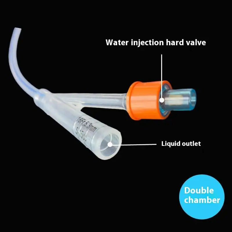 Disposable Medical Silicone 2 Way 3 Urinary Catheters Foley Catheter Qme