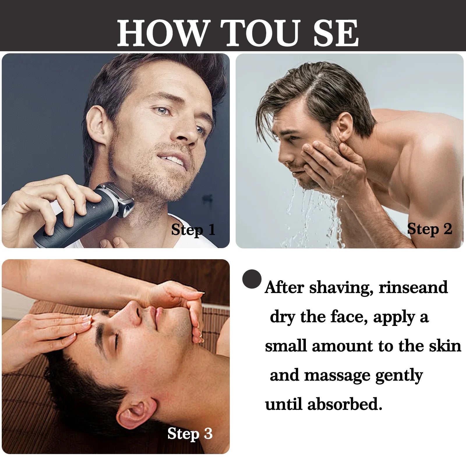 150g Men's Collagen After Shave Cream Firming Lighten Fine Lines Hydrating and Brightening Moisturizing Cream Qme