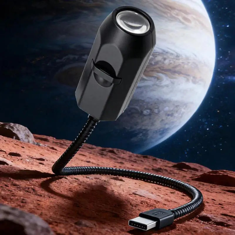 USB Ceiling Moon Earth Projection Atmosphere Light Starry Sky Lamp Night Light Romantic Bedroom Decoration Galaxy Projector. Qme