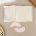 50 Pairs Isolate UV Hydrogel Eyelash Patches Black Lash Gel Pads Qme Pink