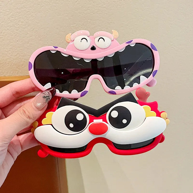Hello Kitty Kuromi Cartoon Sunglasses Student Sunglasses for Sun Protection Polarized Sunglasses Qme 37
