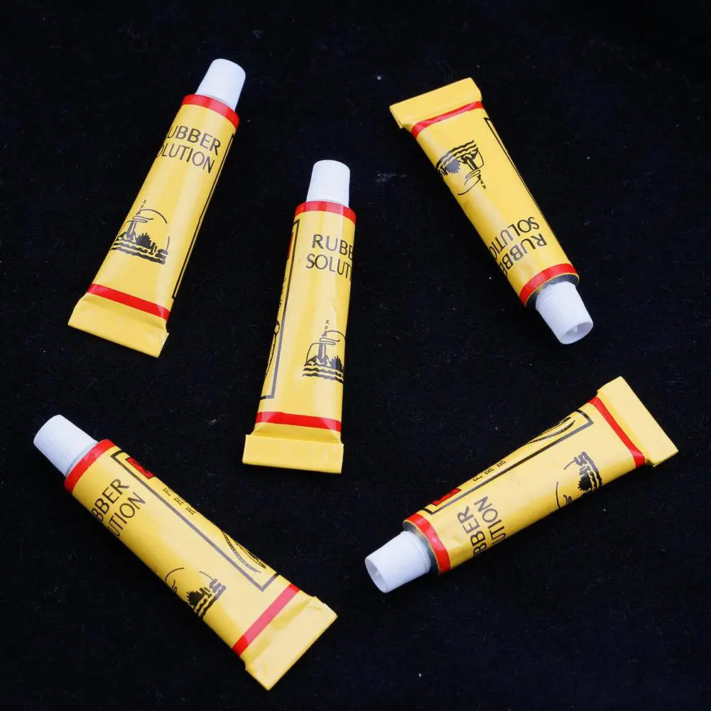 5PCS Car Tire Repairing Glue Motorcycle Bicycle Tyre Inner Tube Puncture Repair Tools Bike Trye Tire Patching Repair Glues Qme