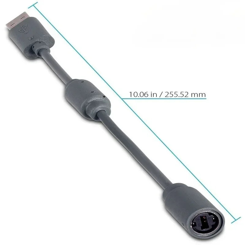 1pcs Lots USB Breakaway Extension Cable To PC Converter Adapter Cord for Microsoft Xbox 360 Wired Controller Gamepad Qme