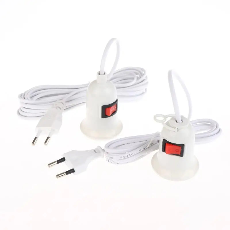 E27 One-piece Greenery Light Equipment 3 5M Power Cord EU Plug Qme