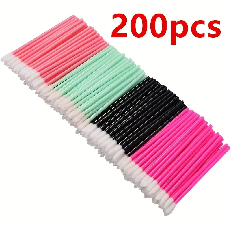 Lip brush stick / eyelash brush, eyebrow comb, lipstick applicator and facial mask applicator, odorless, Qme