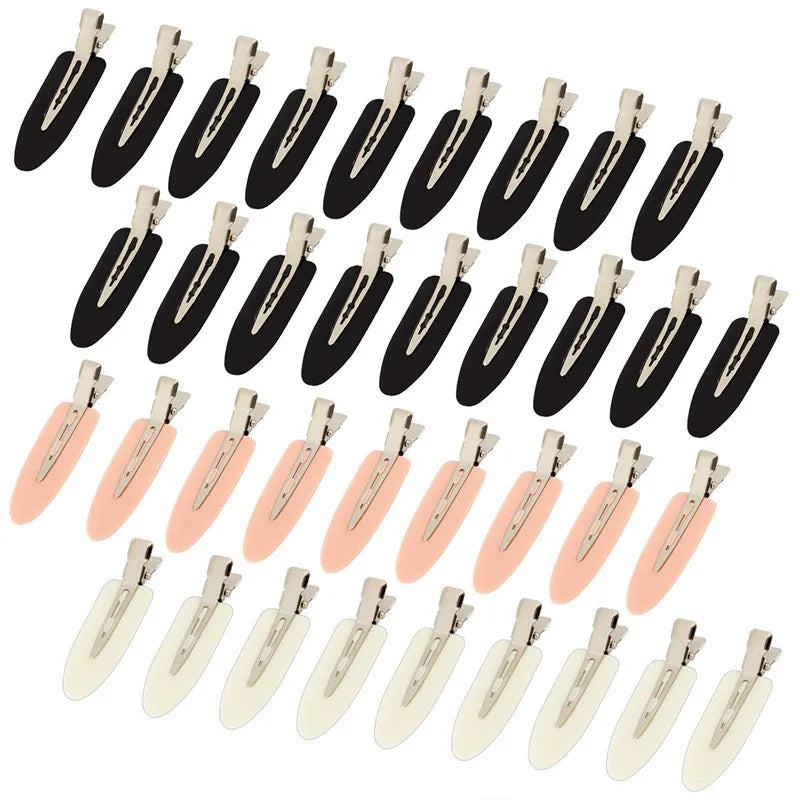 10pcs/set No Crease Basic Hair Clips For Women Girls Hair Styling Makeup No Bend Hairpins Barrettes Fashion Hair Accessories Qme