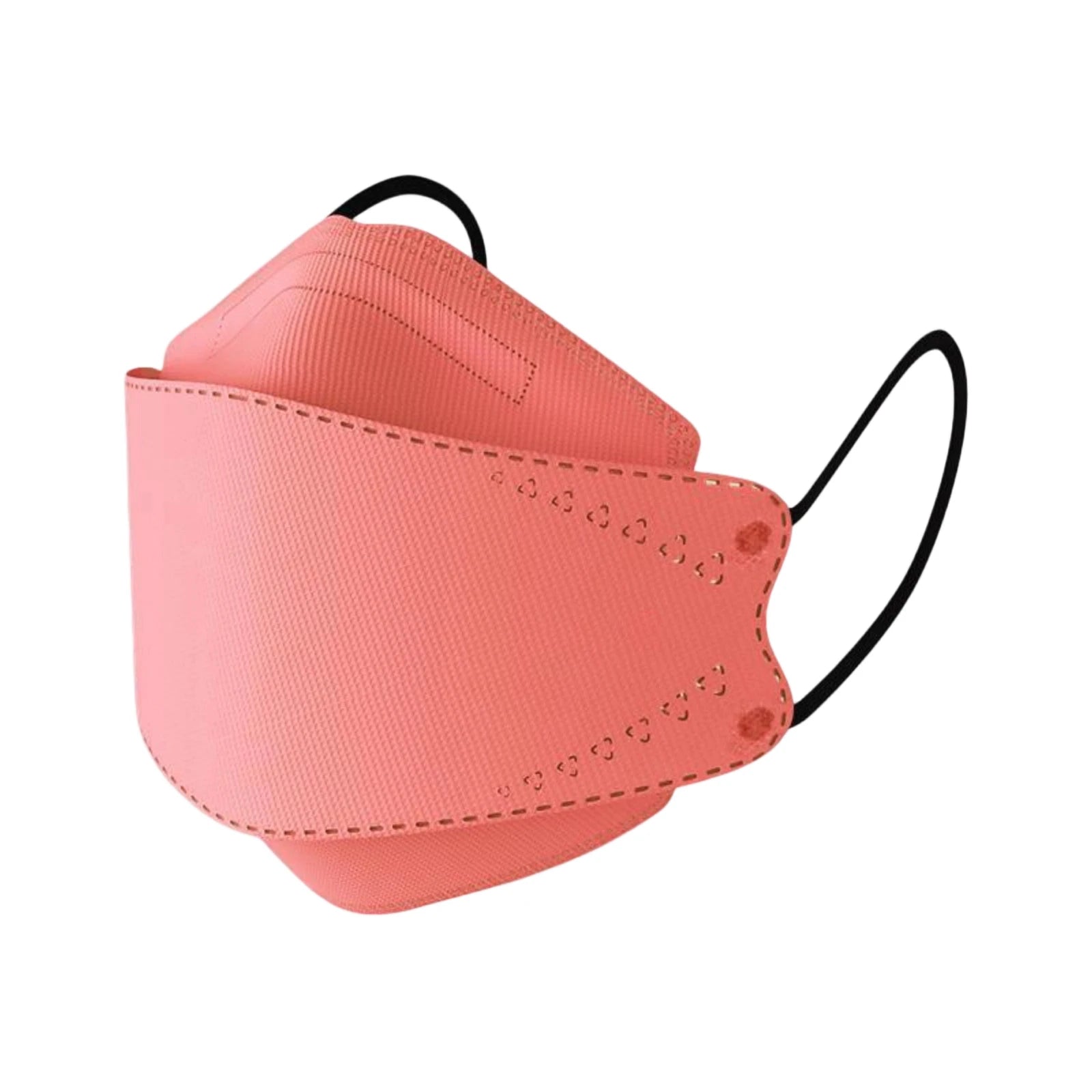 Solid Protective Anti Dust Casaul Mask Mouth Mascarillas Adult Disposable Breathable Facial Filter Mask with Elastic Earband Qme Red