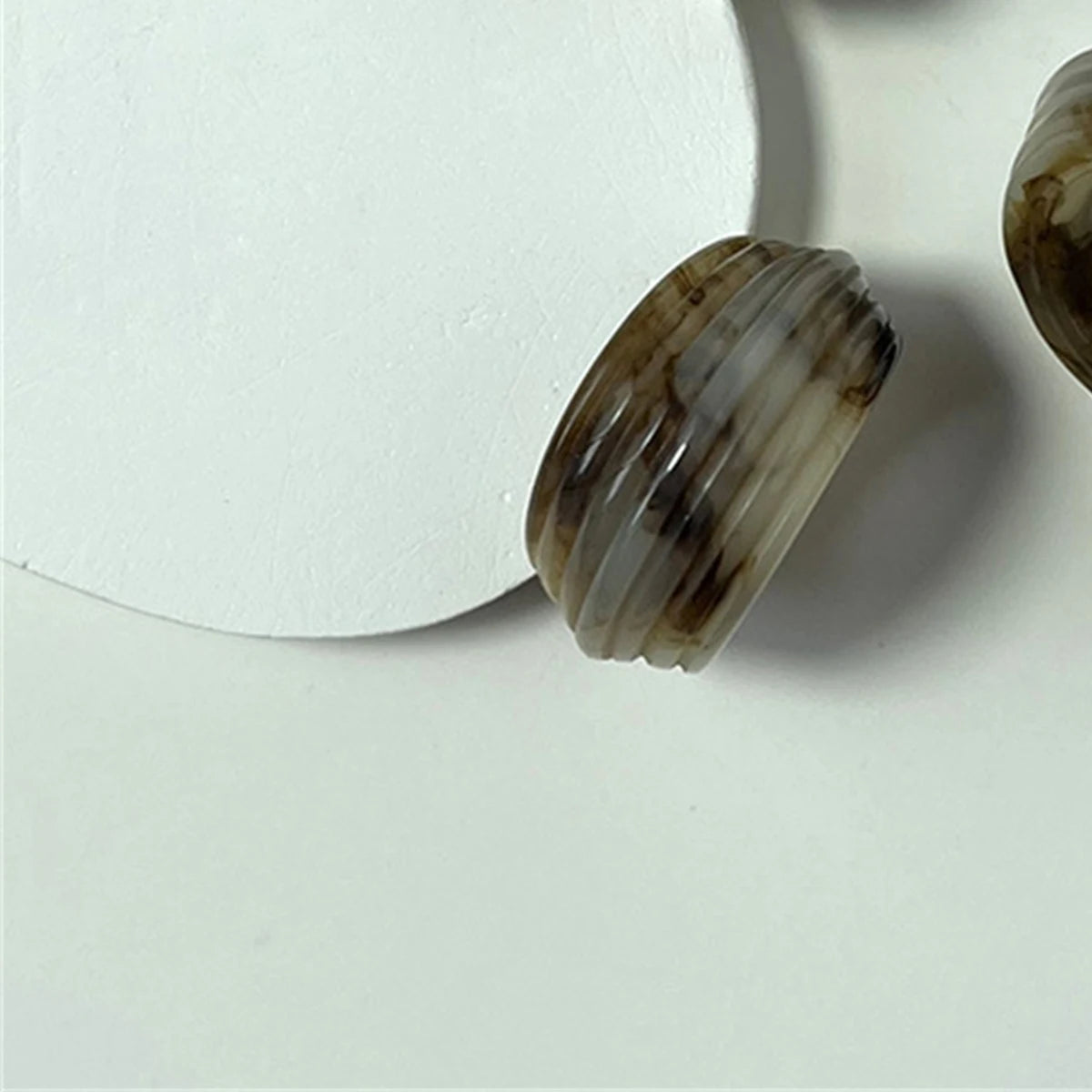 Fashion Colorful Clear Resin Oval Rings Acrylic Water Droplets Shape Women Girls Travel Summer Jewelry Ins Hip Hop Rings Women Qme yuanhuncai Size 7