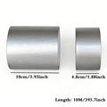 Duct Tape Silver Heavy Duty Cloth Based Waterproof Adhesion Tape for Packing Indoor Outdoor Repairs DIY Work Home Use Qme Silver 1Pc 10M 100mm