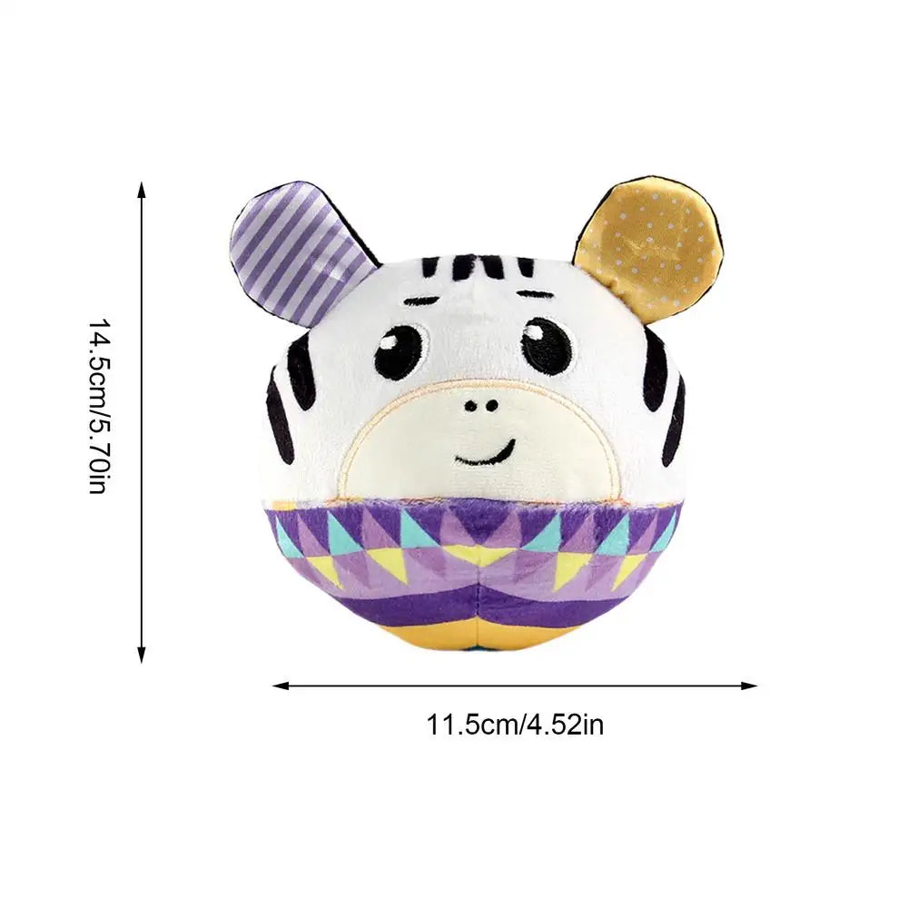 Interactive Music Plush Crawling Learning Sensory Bouncy Ball Musical Sensory Toys For Boy Girl Kids Talking Communication Qme D China Mainland