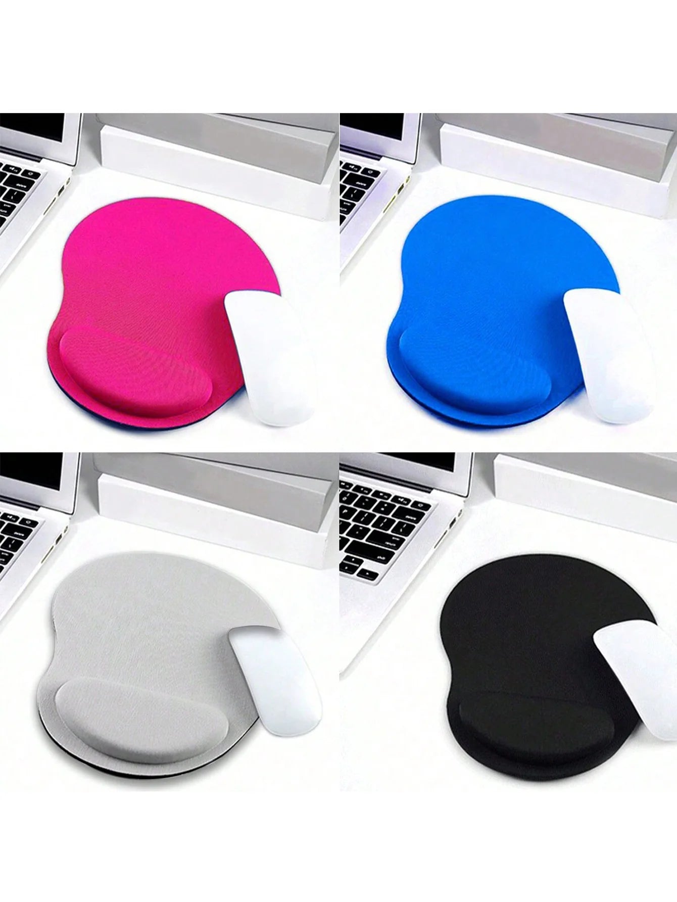 Eva Wrist Rest Mouse Pad Laptop Soft Comfortable Support Solid Qme