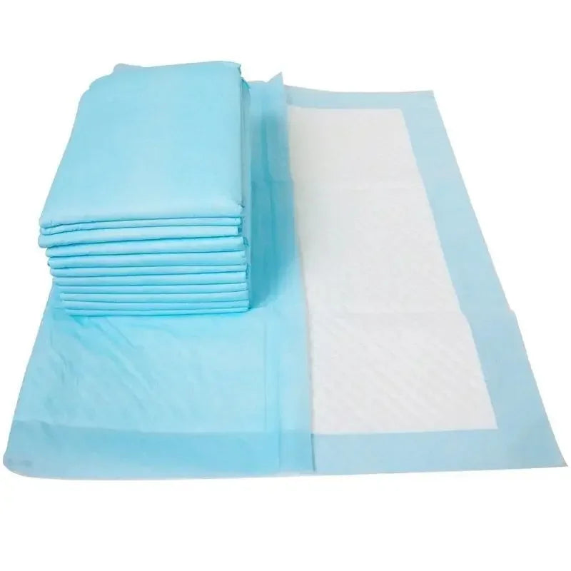 B 100/50/40/20PCS Absorbent Dogs Diapers Disposable Puppy Training Pee Pads Quick Dry Surface Mat Clean Cushion Dog Supplies Qme