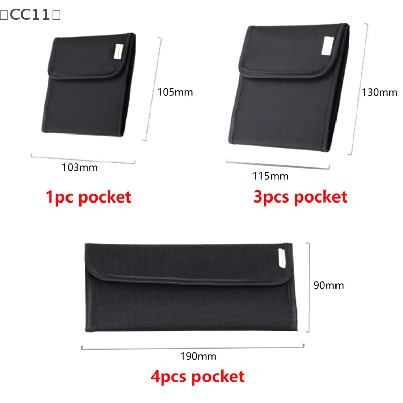 CC11SLR Camera Lens Filter Storage Bag Foldable Pouch UV CPL ND Qme