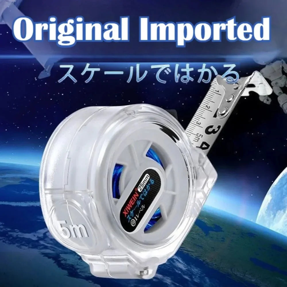 3/5/7.5/10M Steel Tape High-precision Wear-resistant Ranging Tool Measure Measuring Tape Retractable Buffer Design Tape Measure Qme