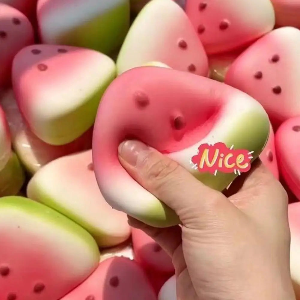 Watermelon Anti Stress Squeeze Toy Slow Rising Squishy Sensory Qme