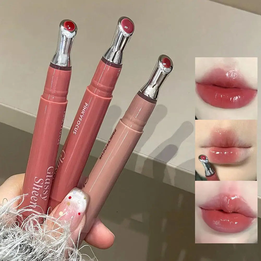 Mirror Watery Lip Gloss Hydrating Plumping Formula Shine Finish Qme