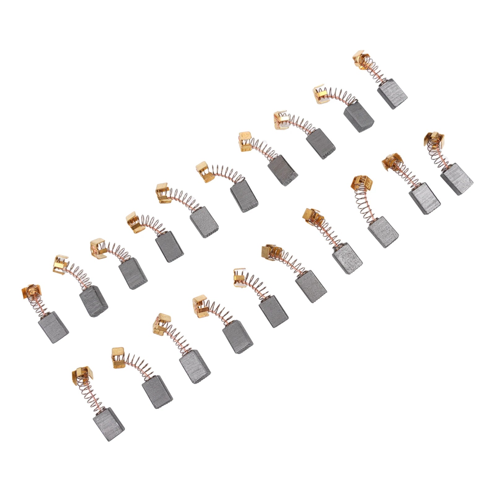 20pcs/set Carbon Brushes 5x8x12mm CB-64# 110*100 For Electric Motor CB85 CB57 CB64 191627-8 For Power Tool Accessory Qme