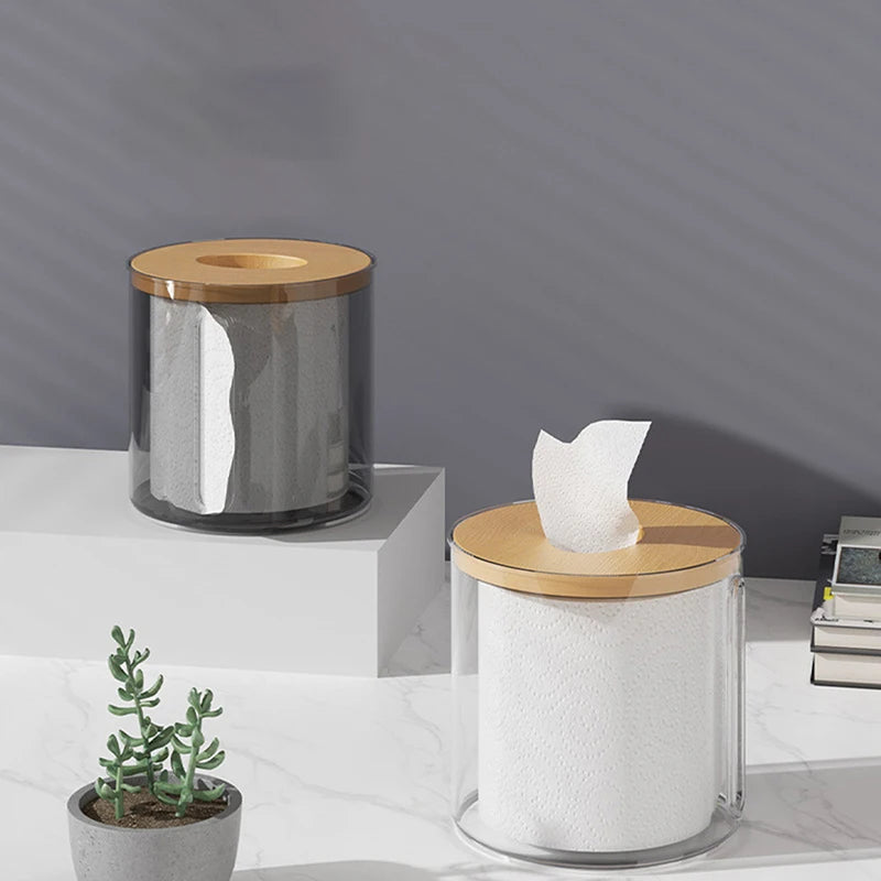 Napkin Box Remote Control Storage Roll Paper Boxestissue Creative Qme