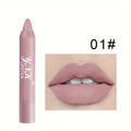 Matte Lipstick Pen Automatic Rotary Pencil Waterproof Non Fading Lip Qme 01